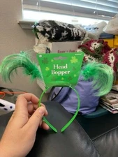 Amscan Head Bopper St. Patrick's Day Headband Green New!!!