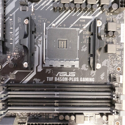 ASUS TUF B450M-PLUS Gaming Motherboard | AM4 | DDR4 | MicroATX