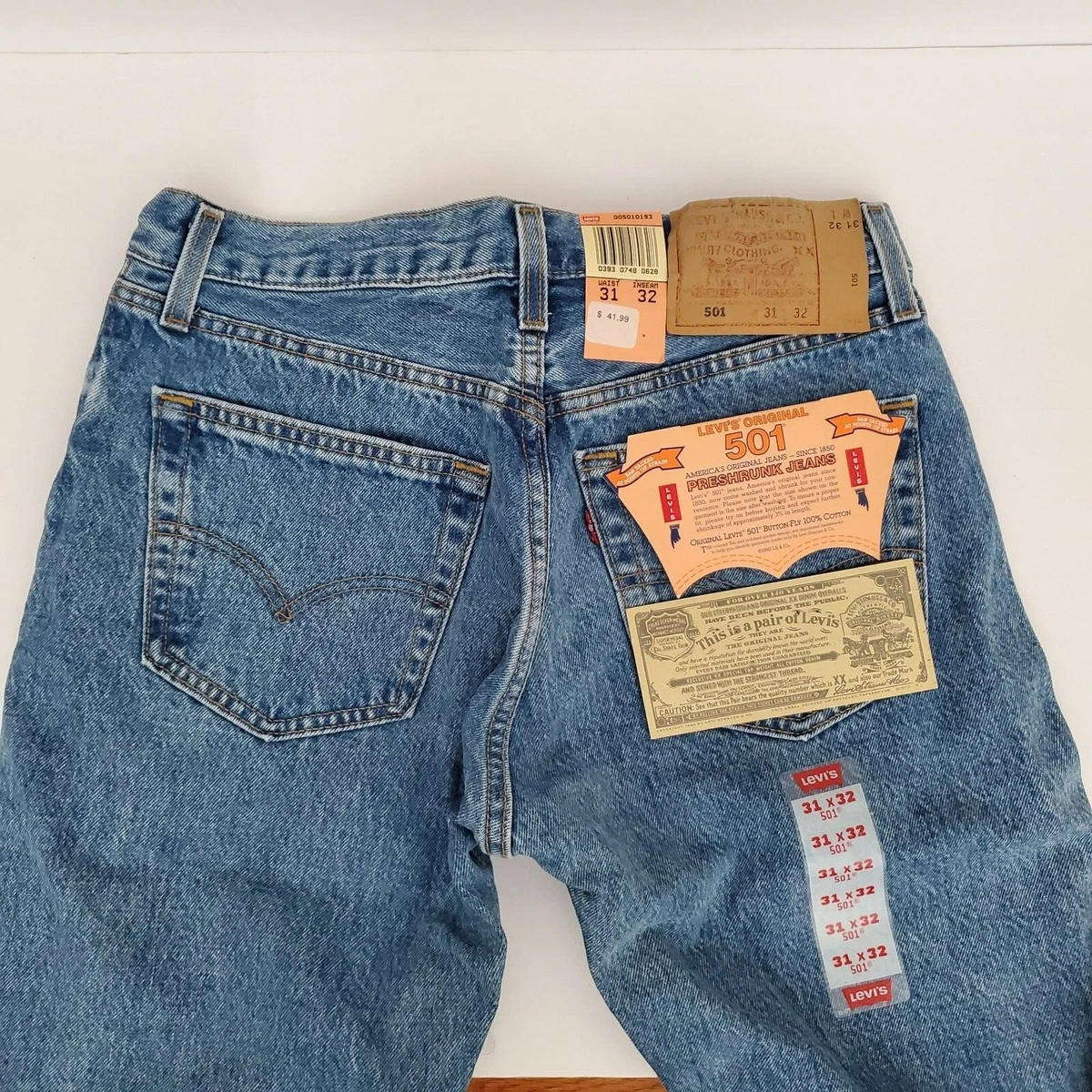 Levis 501 31x32 deals