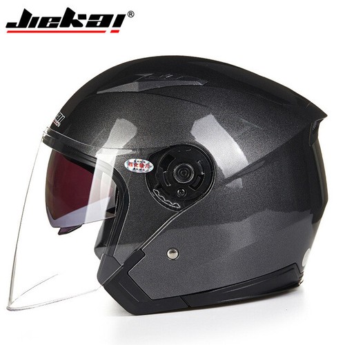Genuine Motorcycle Helmet Unisex Scooter Motorbike Moto helmets With Dual Lens - Picture 11 of 14