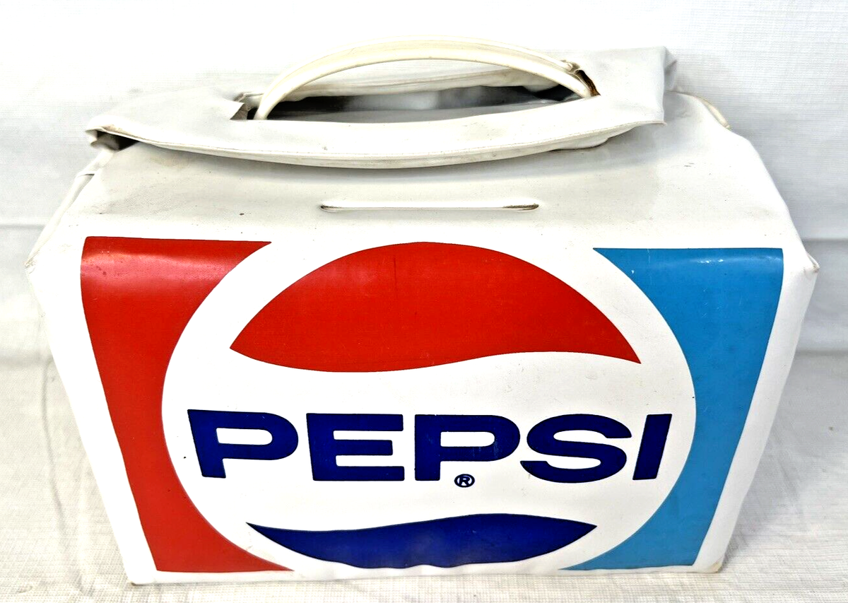 VINTAGE PEPSI COLA Soft Side Insulated Lunch Box COOLER HC-6 | eBay