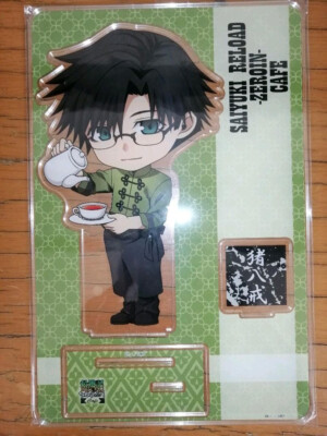 Japanese anime Saiyuki BIG acrylic stand Hakkai Cho pop-up cafe