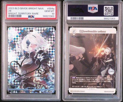 PSA 10 Build Divide Bright Signed NieR:Automata 2B Bright 