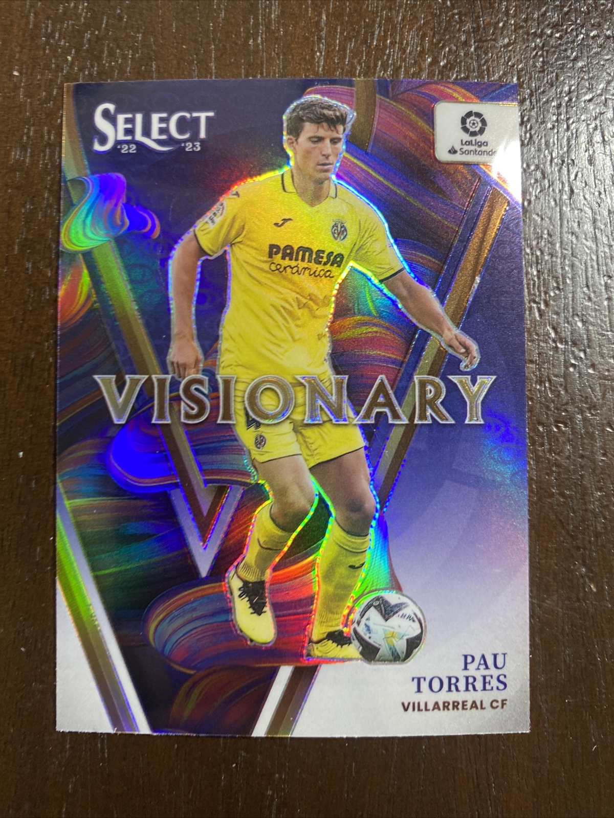 2022-23 Select La Liga Visionary #24 Estuche Pau Torres Villarreal CF Hit SSP