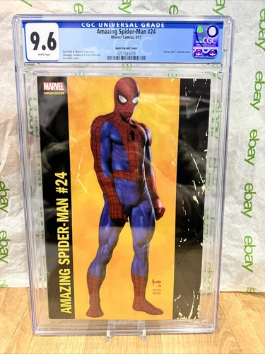 AMAZING SPIDER-MAN #24 CGC 9.6 JUSKO VARIANT 4/2017 MARVEL Comic Graded
