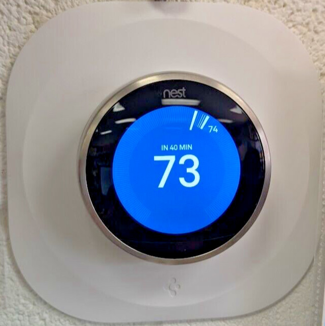 Google Thermostat Google Nest 3rd Gen Learning Wi-Fi Thermostat