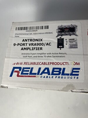 Reliable Cable Products 9-Port Bi-Directional AMP Antronix VR900B/AC