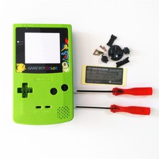Apple Green Picachu Monster Eeveee Housing Shell for Nintendo Game boy Color GBC