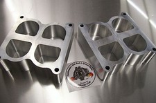 Fits Weiand Tunnel Ram Aluminum Spacer Gasser Fe Ford 351c Cleveland Riser 2