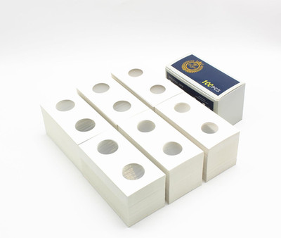 600PCS Coin Flips in 3 Sizes 。Coin Flips 2x2 for Penny（dime）、Nickel、Quarter。Coin