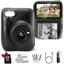 Instant Print for , 3.0" HD 1080P Digital Video Cameras with 3 Rolls of Print...