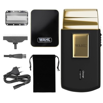 Wahl 07057-016 Travel Shaver Gold Edition Rasierer Rasierapparat Shaver gold