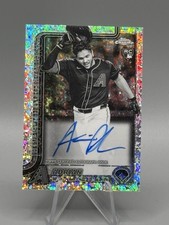 2025 Topps Chrome Adrian Del Castillo Speckle Refractor Rookie Auto Diamondbacks