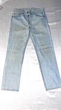 Vintage 90s Levi's 501 Jeans 32x30 USA Light Wash Distressed denim button fly