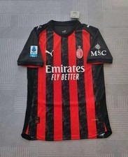 AC Milan Modric 14 Home Soccer Jersey Red Black Football Shirt New Tags