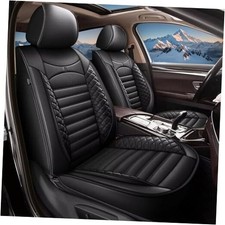 Car Seat Covers Fit for Kia Soul 2010-2025: Full Set Seat Covers 096 black