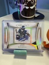 2025 Panini Flawless Debut Duals RJ Harvey Rookie Patch /15 Jersey # Broncos SP