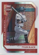 2021 Panini Elite Extra Edition Prime Numbers A Die-Cut 52/90 Tyler Black 0q3