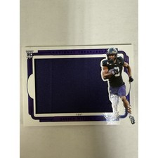 2025 National Treasures Collegiate Savion Williams Silhouette RC Jersey Auto /99