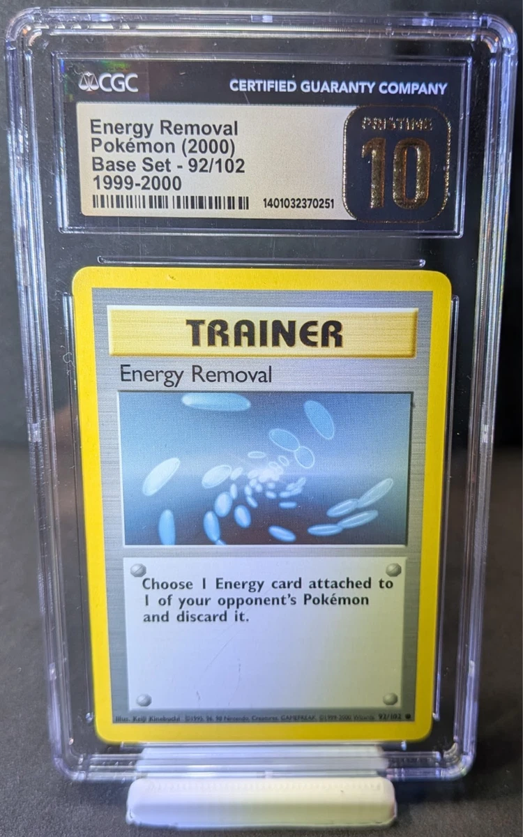 Energy Card『10種類』 Preços baixos em Conjunto Base Energética Pokémon TCG Grau 10