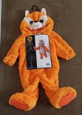 Baby Boys Girls Plush Sweet Fox Halloween Costume Jumpsuit Size 6 12 18 Mo NWT