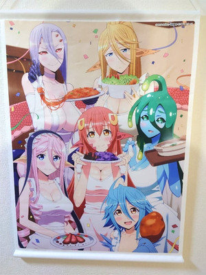 Everyday with Monster Musume 2015 Tapestry Miia Rachnera Mero Papi Centorea Suu