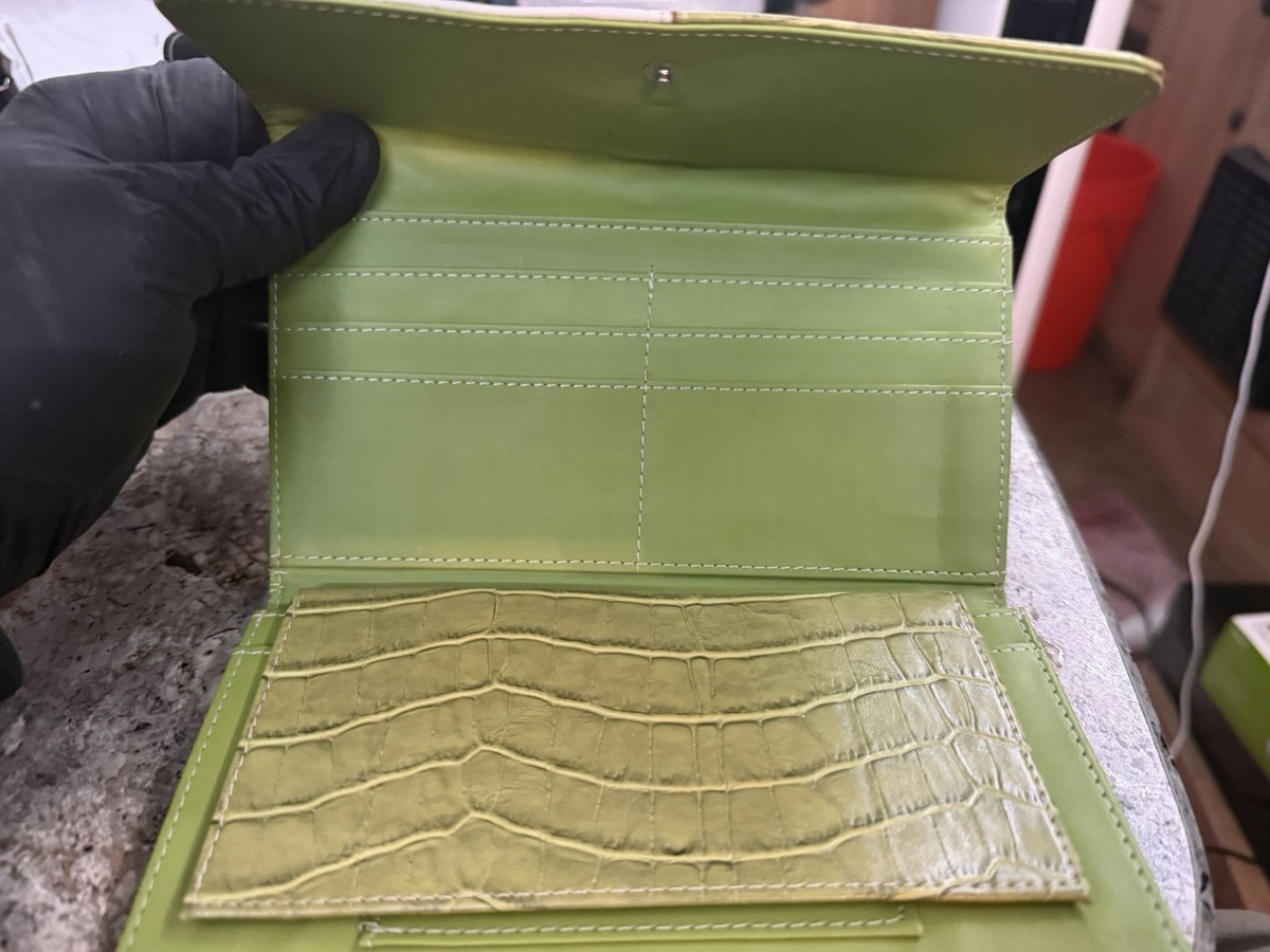 Alligator Prada Vintage Wallet | eBay