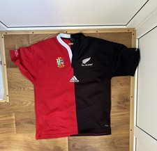 British & Irish Lions All Blacks Adidas Rugby Jersey 2005 Shirt Men Size XL