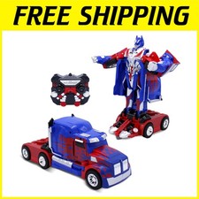 Blue RC Truck Robot Toy Boys 8-13 Remote Control