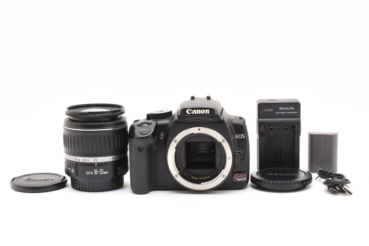 Excellent] Canon EOS Kiss Digital X w/ EF-S 18-55mm F/3.5-5.6 Ⅱ