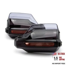 Motorcycle Handguards,Dirt Bike Hand Guards for 7/8 22MM Black-transparent