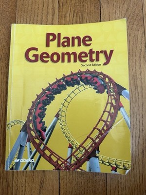 Abeka Plane Geometry Second Edition Textbook Set - Teacher & Student kit