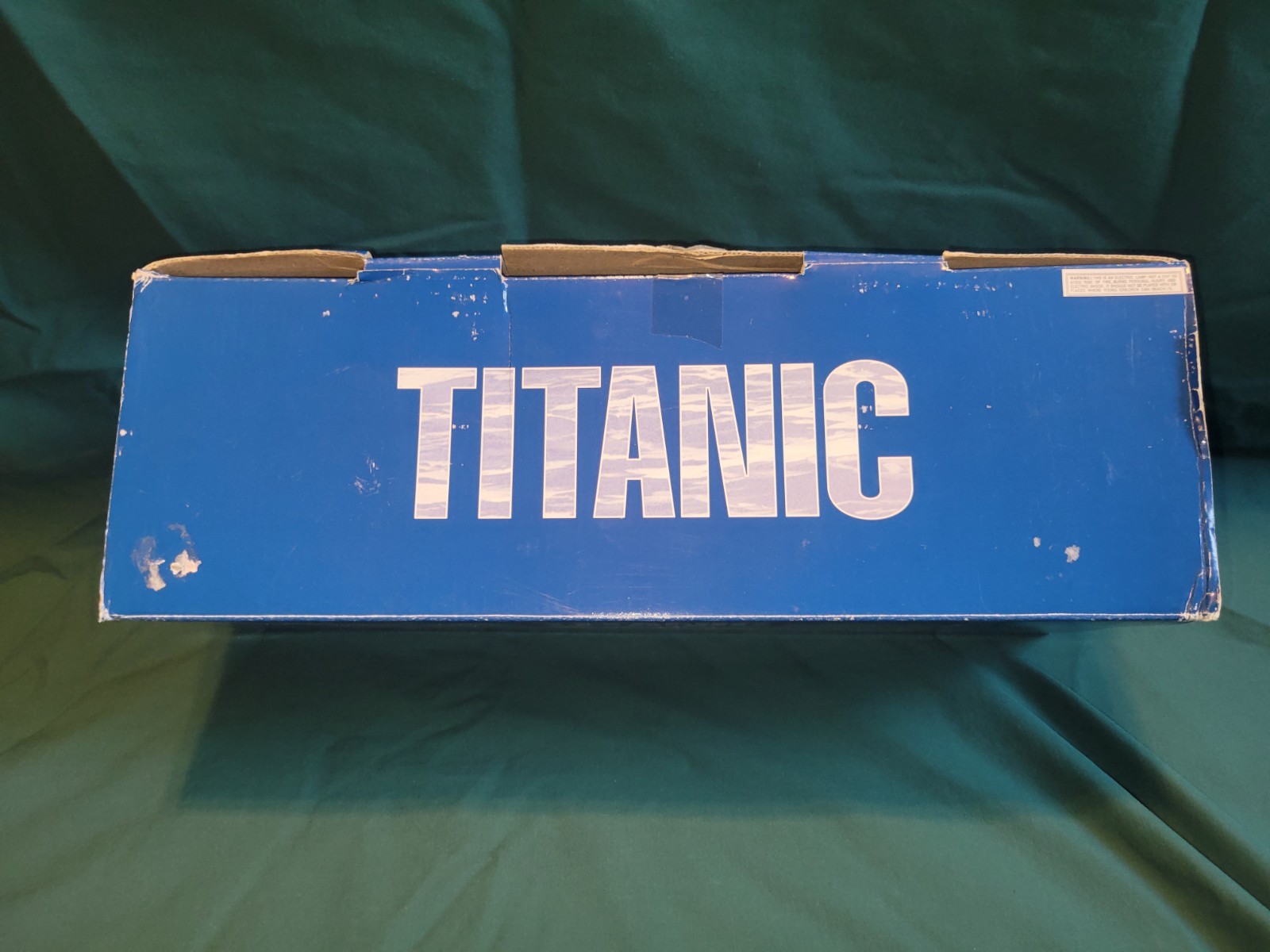 Vintage Titanic Night Light Enesco 1998 With Original Box- Works- 14 Inches Long