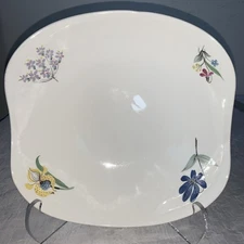 1950's Hall Hallcraft Eva Zeisel Bouquet 8 3/4" Serving Vegetable Bowl MCM