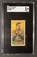 1909-11 T206 - Addie Joss - HOF - POLAR BEAR - SGC 1 PR