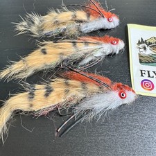 X3 Mini Agent Scully Trout Streamer Articulated Weighted Dumbbell Eyes 6-7cm
