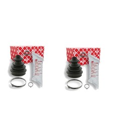 2X Febi Soufflet D'Essieu Pièce Côté Roue Transmission Fin Pour Ford Courier E
