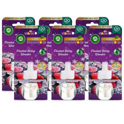 Air Wick Duftölflakon Nachfüller Frosted Berry Wonder   6er Pack für Duftstecker