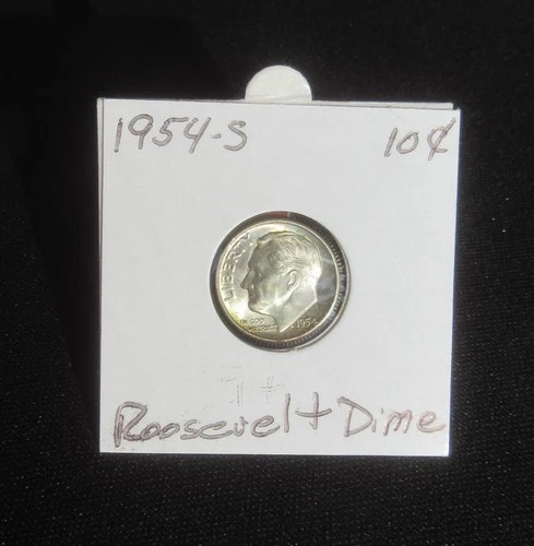 1954 S Roosevelt Dime Uncirculated