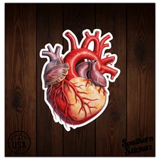 Heart - Vinyl Decal Sticker - Car Window Laptop - ebn9715