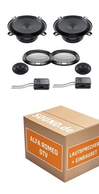 Lautsprecher vorne Audison APK-130 für Alfa Romeo GTV 916 bis 2005 | 2x Tief-Mit