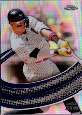 2024 Topps Chrome Strokes #S5 Aaron Judge New York Yankees