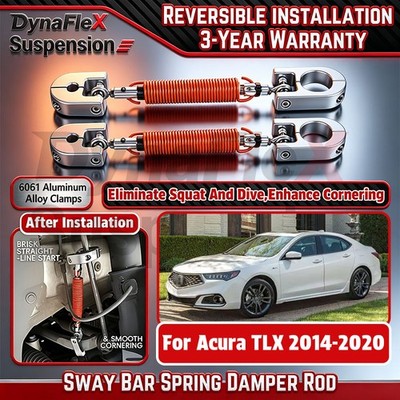 2PCS Sway Bar Anti-roll Bar Link Spring Damper Rod For Acura TLX 2014-2020