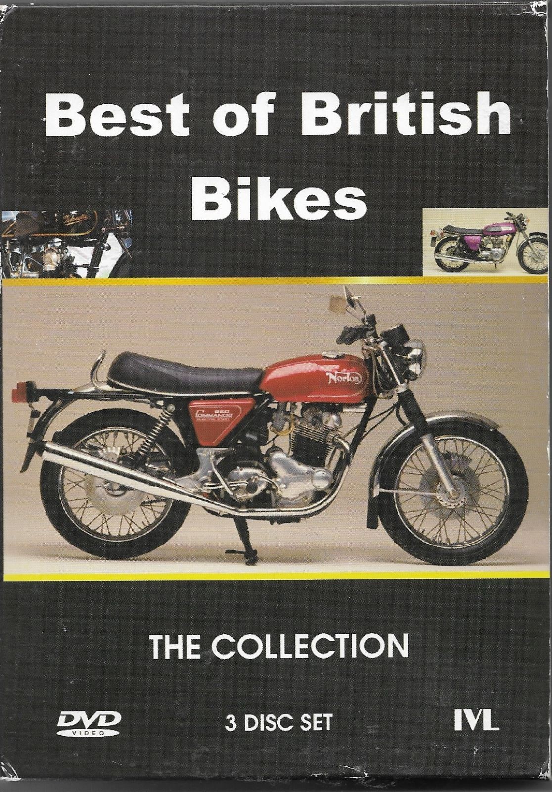 Best Of British Bikes The Collection 3 DVD BOXSET POSTED 48 HOURS TRACKED