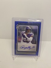 2025 Panini Donruss- Camryn Bynum #SS-CBM Signature Series Blue 37/50 Blue Ink