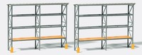 Preiser HO 1:87 17125 Bausatz Palettenregal NEU OVP