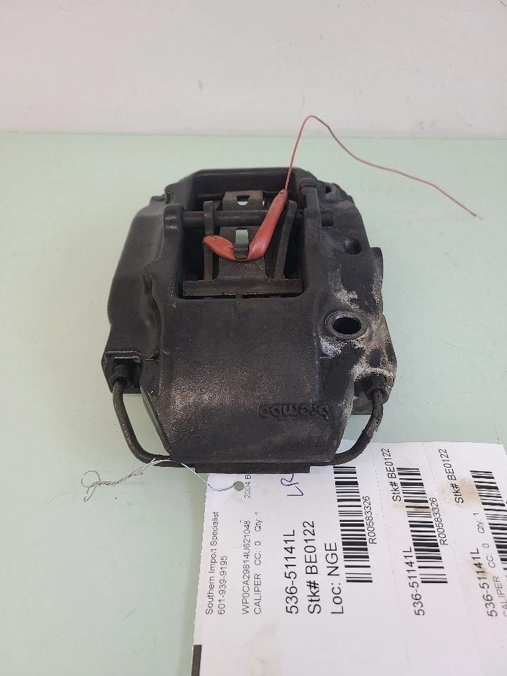 Driver Left Caliper Rear Base Fits 97-11 PORSCHE BOXSTER 583326 Foto 3 de 4