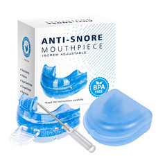Anti Snoring Mouthpiece Adjustable Mouth Guard Stop Grinding Sleep Apnea Aid
