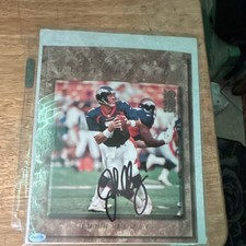 NFL Original Autographed Photos John Elway, Arrington, Young, Aikman, Miller
