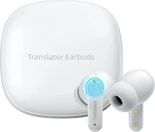 ANFIER M3 Offline AI Translator Earbuds Support 144 Languages & Accents Trans...